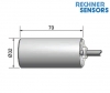 KA1186 Емкостной датчик KAS-80-30-A-K-PTFE-StEx Rechner Sensors