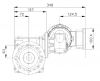 SK 1SI50F - IEC90 - 90LP/4 B14 C140 TF Моторредуктор Flexbloc