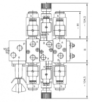 Золотниковые распределители тип SWR и SWS HAWE Hydraulik